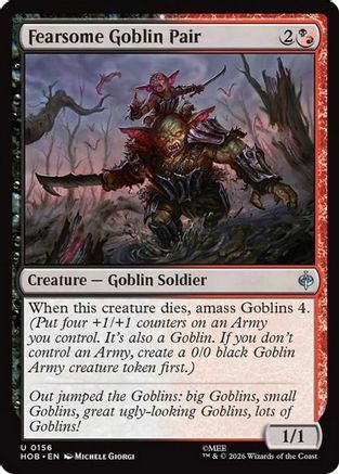 Fearsome Goblin Pair (HOB-156) - [The Hobbit]