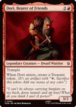 Dori, Bearer of Friends (HOB-094) - [The Hobbit] Foil