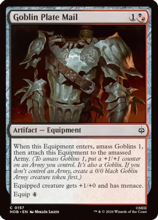 Goblin Plate Mail (HOB-157) - [The Hobbit]