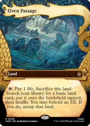 Elven Passage (Showcase) (HOB-238) - [The Hobbit] Foil