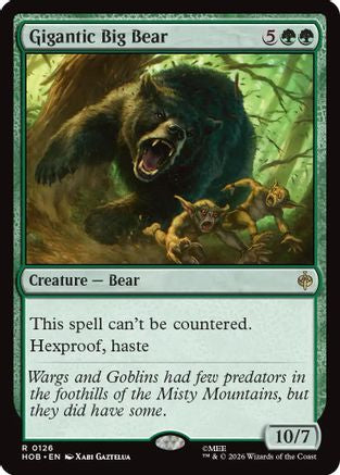 Gigantic Big Bear (HOB-126) - [The Hobbit]