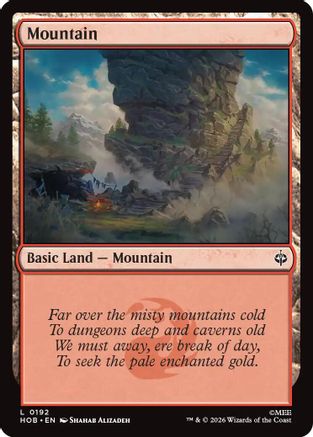 Mountain (0192) (HOB-192) - [The Hobbit]