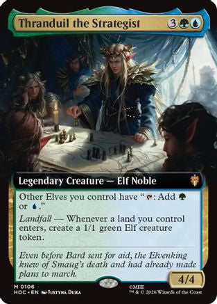 Thranduil the Strategist (Extended Art) (HOC-106) - [The Hobbit: Eternal-Legal]