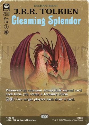 Gleaming Splendor (Borderless) (HOB-239) - [The Hobbit]