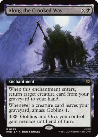 Along the Crooked Way (Extended Art) (HOB-295) - [The Hobbit] Foil