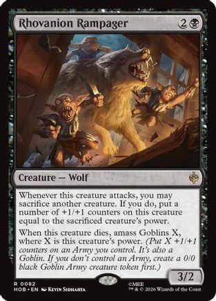Rhovanion Rampager (HOB-082) - [The Hobbit] Foil