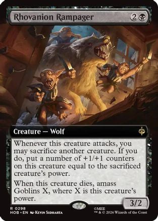 Rhovanion Rampager (Extended Art) (HOB-298) - [The Hobbit] Foil