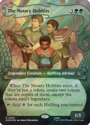 The Notary Hobbits (Showcase) (Surge Foil) (HOB-268) - [The Hobbit] Foil