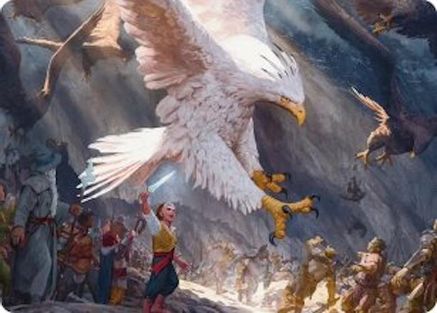 The Eagles Are Coming! Art Card (ASHOB-003) - [Art Series: The Hobbit]