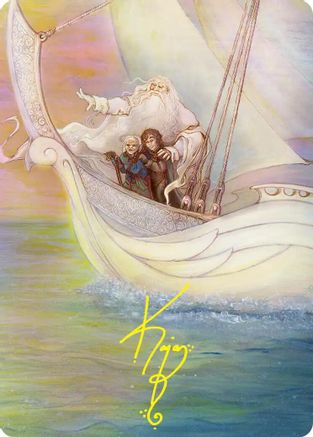 Dawn of a New Age Art Card (Gold-Stamped Signature) (ASHOB-026) - [Art Series: The Hobbit]