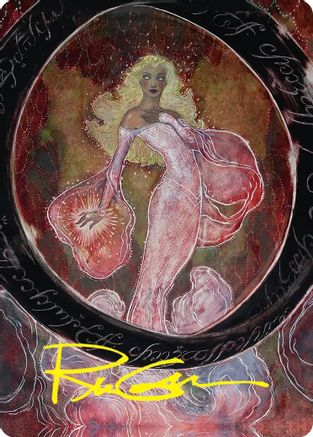 Galadriel's Dismissal Art Card (Gold-Stamped Signature) (ASHOB-029) - [Art Series: The Hobbit]