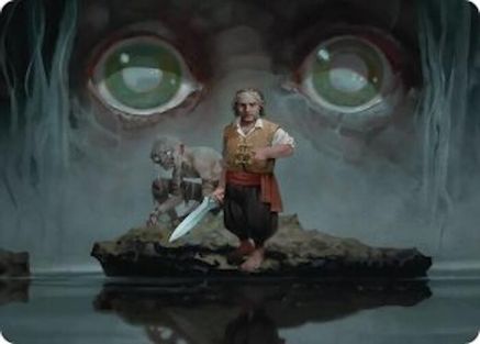 Riddles in the Dark Art Card (ASHOB-012) - [Art Series: The Hobbit]