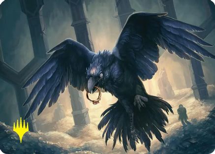 Most Decrepit Old Bird Art Card (Gold-Stamped) (ASHOB-042) - [Art Series: The Hobbit]