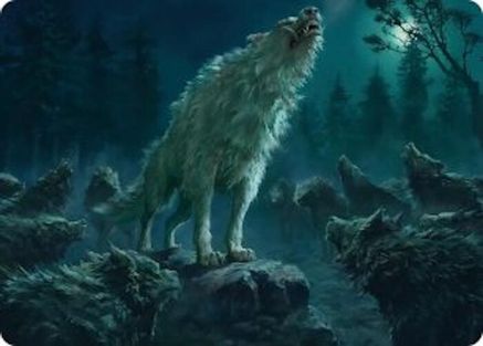 Reverent Howl Art Card (ASHOB-016) - [Art Series: The Hobbit]
