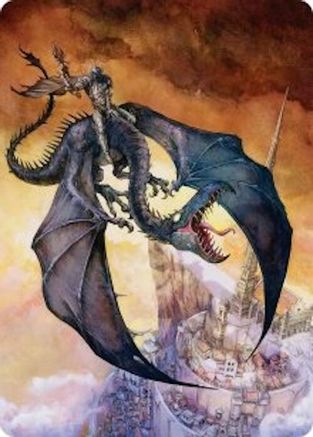 Witch-king, Bringer of Ruin Art Card (ASHOB-032) - [Art Series: The Hobbit]