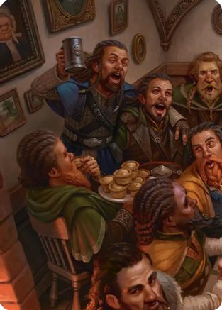 Fili and Kili, Joyous Art Card (1/12) (ASHOB-001) - [Art Series: The Hobbit]