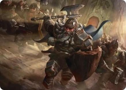 Thorin, Mountain-king Art Card (ASHOB-019) - [Art Series: The Hobbit]