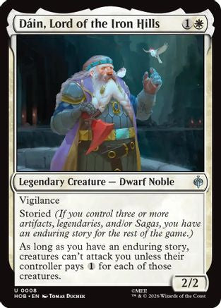 Dain, Lord of the Iron Hills (HOB-008) - [The Hobbit] Foil
