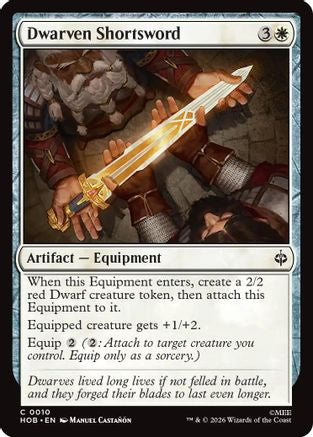 Dwarven Shortsword (HOB-010) - [The Hobbit]