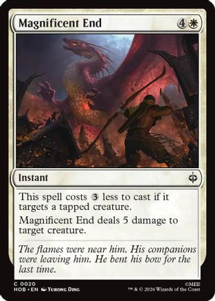 Magnificent End (HOB-020) - [The Hobbit]