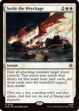 Settle the Wreckage (HOB-026) - [The Hobbit]