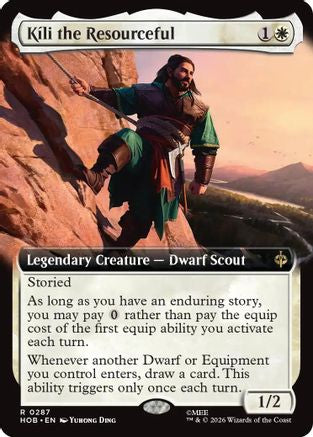Kili the Resourceful (Extended Art) (HOB-287) - [The Hobbit]