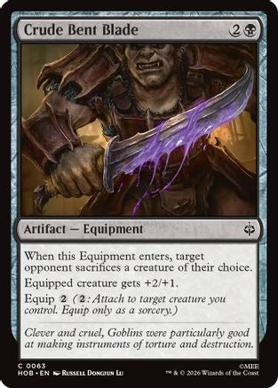 Crude Bent Blade (HOB-063) - [The Hobbit] Foil