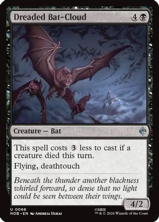 Dreaded Bat-Cloud (HOB-066) - [The Hobbit] Foil