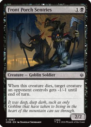 Front Porch Sentries (HOB-067) - [The Hobbit]