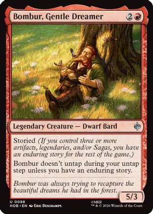 Bombur, Gentle Dreamer (HOB-088) - [The Hobbit] Foil