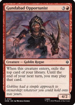 Gundabad Opportunist (HOB-101) - [The Hobbit] Foil