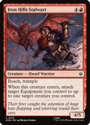 Iron Hills Stalwart (HOB-102) - [The Hobbit] Foil