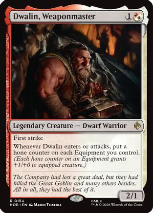 Dwalin, Weaponmaster (HOB-154) - [The Hobbit] Foil