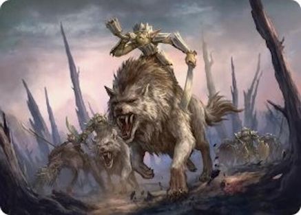 Signal the Onslaught Art Card (ASHOB-052) - [Art Series: The Hobbit]