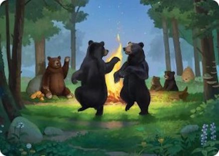 Dancing from Dark to Dawn Art Card (ASHOB-021) - [Art Series: The Hobbit]