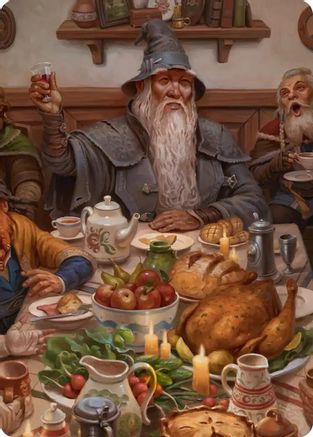 Gandalf, Party Guest Art Card (2/12) (ASHOB-002) - [Art Series: The Hobbit]