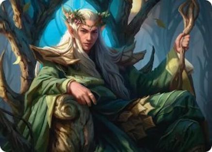 Thranduil, the Elvenking Art Card (ASHOB-022) - [Art Series: The Hobbit]