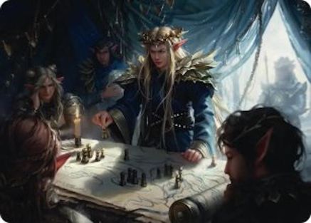 Thranduil the Strategist Art Card (ASHOB-049) - [Art Series: The Hobbit]