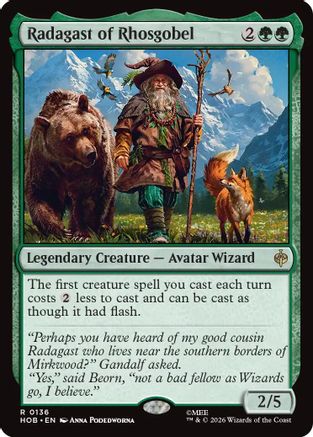 Radagast of Rhosgobel (HOB-136) - [The Hobbit] Foil