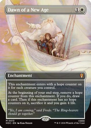 Dawn of a New Age (Borderless) (HOC-013) - [The Hobbit: Eternal-Legal]