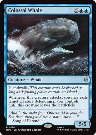 Colossal Whale (HOC-174) - [The Hobbit: Eternal-Legal]
