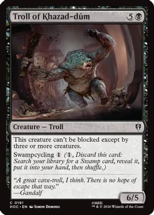 Troll of Khazad-dum (HOC-191) - [The Hobbit: Eternal-Legal]