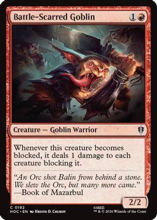Battle-Scarred Goblin (HOC-192) - [The Hobbit: Eternal-Legal]