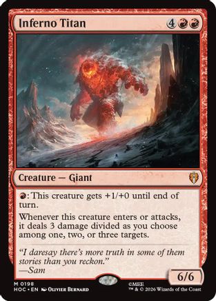 Inferno Titan (HOC-198) - [The Hobbit: Eternal-Legal]