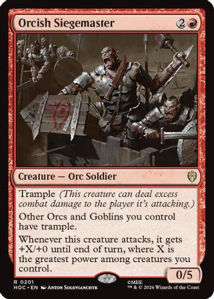 Orcish Siegemaster (HOC-201) - [The Hobbit: Eternal-Legal]