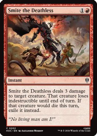 Smite the Deathless (HOC-202) - [The Hobbit: Eternal-Legal]