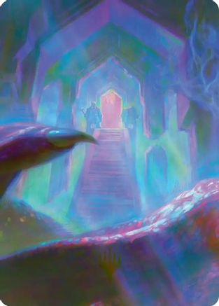 Dragon-Cursed Halls Art Card (8/12) (ASHOB-008) - [Art Series: The Hobbit]
