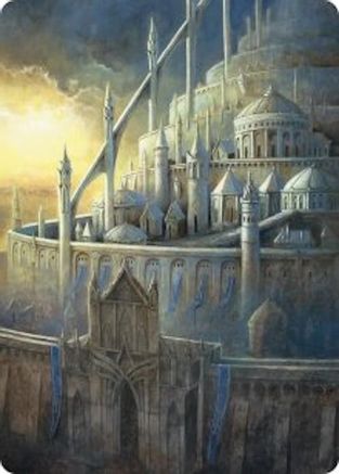 Minas Tirith Art Card (ASHOB-038) - [Art Series: The Hobbit]