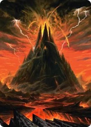Mount Doom Art Card (ASHOB-039) - [Art Series: The Hobbit]