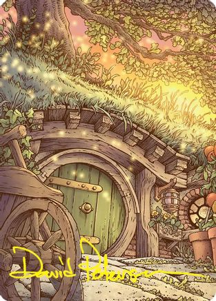Plains (Summer) Art Card (Gold-Stamped Signature) (ASHOB-045) - [Art Series: The Hobbit]